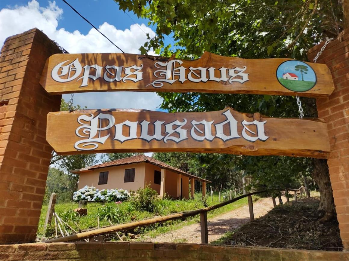 Pousada Opas Haus Camanducaia Buitenkant foto